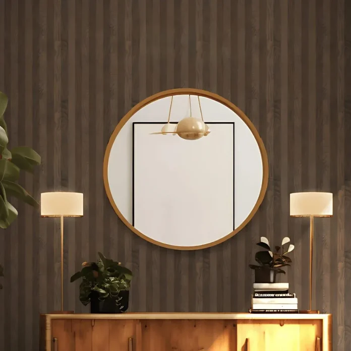 PVC Sheets for wall and charcoal louver panels in modern interiors